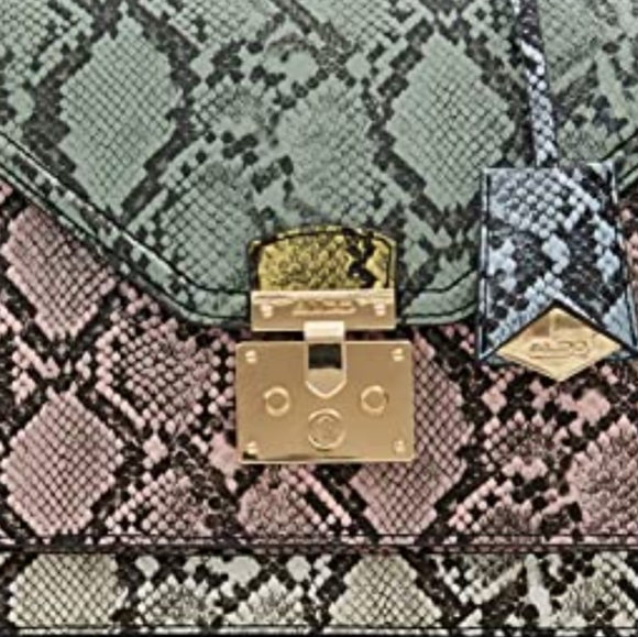 Aldo Claireleia multicolor gold hardware crossbody bag. NWT - Picture 3 of 15